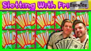 UNBELIEVABLE LUCK!!! Brent Joins SDGuy For Some "Slotting With FRIENEMIES"! Ep. 1  SDguy1234