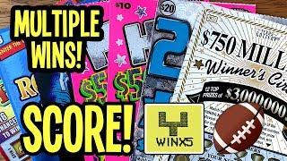 SCORE with even MORE WINS!!  $100 in Texas Lottery Scratch Off Tickets