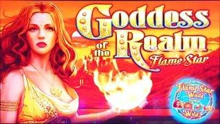 Goddess of the Realm - live play w/ bonus - Slot Machine Bonus