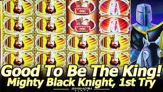 Good To Be The King! First Attempt at Mighty Black Knight Slot Machine at Yaamava!