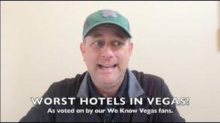 WORST Hotels in Las Vegas! Top 5 Worst & Cheapest Hotels in Las Vegas
