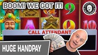 BOOM! We GOT IT! Konami SLOT JACKPOT Time