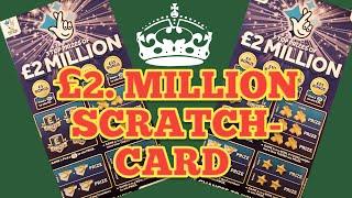 ..£2 Milion..BIG DADDY £5 SCRATCHCARDS....Two Card Wonder Game....mmmmmmMMM..says