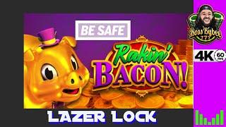 A Day in Vegas Rakin Bacon & Lazer Lock Slot Bonuses