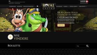 Royal Casino anmeldelse: Bonuskode = 1.000 kr. + 50 free spins
