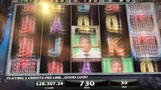 Giant Bonus Round Win on lucky Slot Machine at $300 a pull | The Big Jackpot
