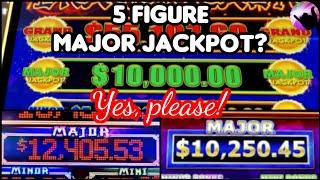 Going for a $10,000 Major Jackpot on High Limit Slots!
