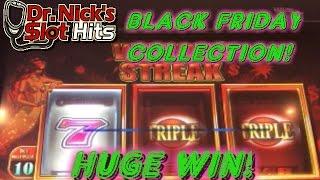 **HUGE WIN!!!/BONUSES!!** Black Friday Collection of Slot Machines