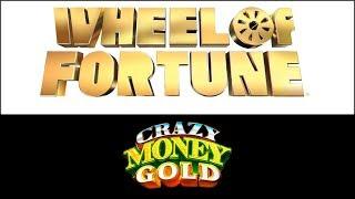 Crazy Money Gold  HIGH LIMIT Wheel of Fortune  The Slot Cats