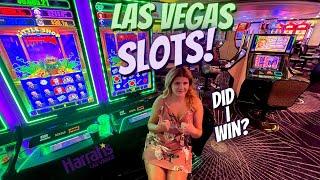 I Put $100 in a Slot at HARRAH'S Hotel - Here's What Happened!  Las Vegas 2021