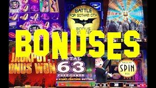 A Collection of Slot Machine Bonus Rounds and Huge Wins Vol. 1