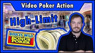 High-Limit Video Poker Action = WIN • The Jackpot Gents