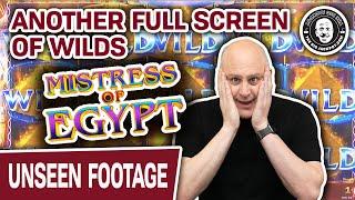 You’ve NEVER Seen This!  Me Getting FULL SCREEN OF WILDS on Mistress of Egypt