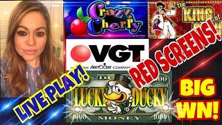 VGT CRAZY CHERRY | LUCKY DUCKY | KING OF COINBIG WIN!