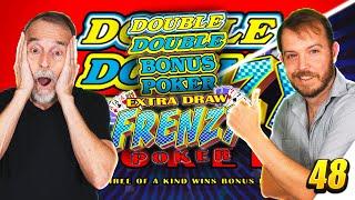 All Double Double Bonus Today! How Many Quads in Extra Draw Frenzy Can We Get? • The Jackpot Gents
