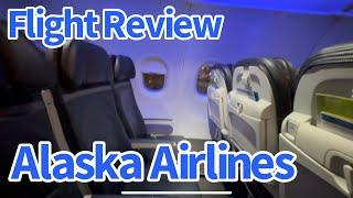 Alaska Airlines Flight Review in an Upgraded Emergency Row