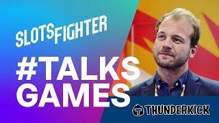Thunderkick Interview @ ICE London 2019 - SlotsFighter #TalksGames