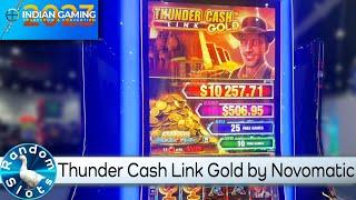 Thunder Cash Link Gold Slot Machine by Novomatic at #IGTC2023