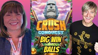 Big win ball!  Lets Crush it! New Game Crush Conquest