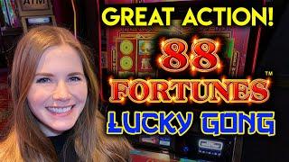 How Lucky Will I Be? 88 Fortunes Lucky Gong Slot Machine!