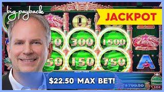 JACKPOT HANDPAY! Mighty Cash Double Up Money Dragon Slot - INSANELY LUCKY!