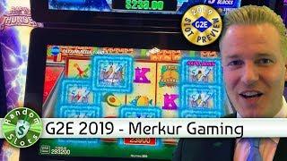 #G2E2019 Merkur - Rapid Thunder Taco Tuesday, Slot Machine Preview