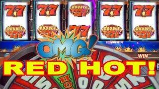 MAX BET SIZZLING 7 RED HOT FUSION  LIVE PLAY AT PARK MGM LAS VEGAS  RED HOT FUSION