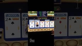 CRAZY QUAD DEUCES! MASSIVE WIN! #shorts