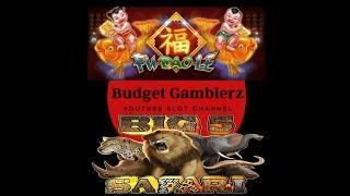 FU DAO LE & BIG 5 SAFARI ~ NICE PROGRESSIVE WIN ~ Live slot play @ San Manuel Casino