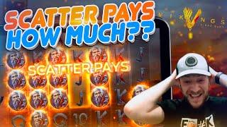 VIKINGS RAID SPINS!  SCATTER PAYSSSS!!!