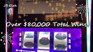 $80,000 + CHOCTAW CASINO WINNING BUNDLE #1 Jackpots Hand Pays Good Hits JB Elah Slot Channel How To