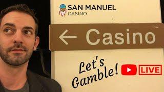 ️LIVE at San Manuel CASINO  with Brian Christopher Slots