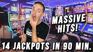 14 JACKPOTS in 90 MINUTES  Massive Hits this Week!