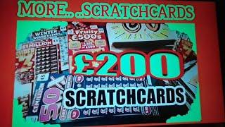 SCRATCHCARDS..MORE...£200.....WhooooOOOOOOO