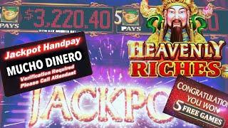 HUGE WIN ON HEAVENLY RICHES~ JACKPOT~ HIGH LIMIT