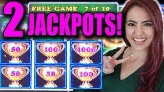 2 HANDPAY JACKPOTS on Lightning Link Best Bet!