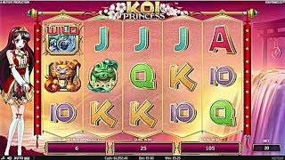 NETENT Koi Princess Slot REVIEW Featuring Big Wins With FREE Coins