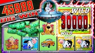 SLOTS WINNER!!! LIVE BIG BONUS on INVADERS ATTACK FROM THE PLANET Moolah - Casino Slots