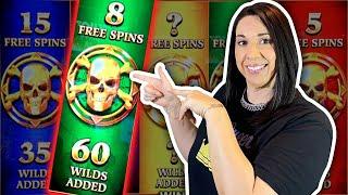 Slot Queen being RISKY & trying new things ! Lands some progressive JACKPOTS