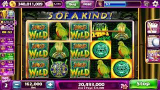 JUNGLE WILD Video Slot Casino Game with a BIG WIN FREE SPIN BONUS