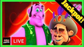 *** JACKPOT AS IT HAPPENS! *** Genie and The Sultan’s Jewels Slot Machine LIVE PLAY W/SDGuy1234