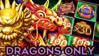 Dragon slot wins- Mighty cash progressive, 5 Dragons Rapid surprice & a notty dragon!