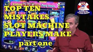Top 10 Mistakes Slot Machine Players Make with Mike "Wizard of Odds" Shackleford - part one