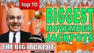 Top 10 BIGGEST JACKPOT$ November 2018 | The Big Jackpot