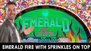 Emerald Fire Red Screens with Sprinkles on top! #ad
