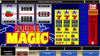 Double Magic  free slot machine game preview by Slotozilla.com