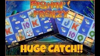 REELING IN 3 HUGE SLOT CATCHES ON FISHIN FRENZY? HOW BIG?