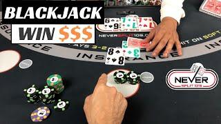 From $300 to Thousands - Amazing Blackjack Winning Session