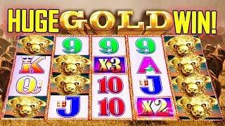 •HUGE GOLD WIN!• -• BUFFALO GOLD SLOT • - 'COME ON! - Slot Machine Bonus