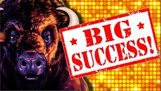 MASSIVE WIN ON BUFFALO GOLD SLOT MACHINE & More!